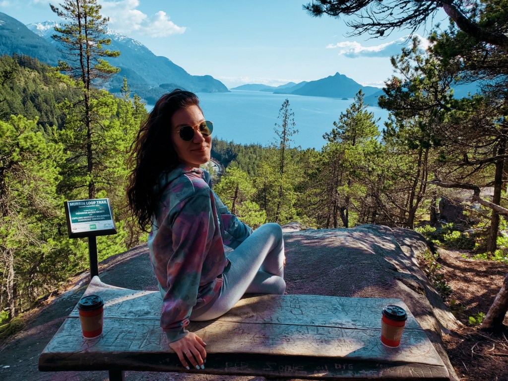 hike in Vancouver British Columbia Murrin Provincial Park Canada