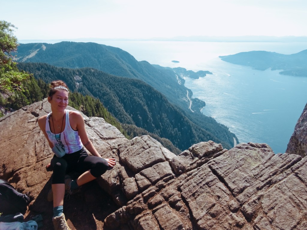 hike in Vancouver British Columbia St Mark's Summit Canada