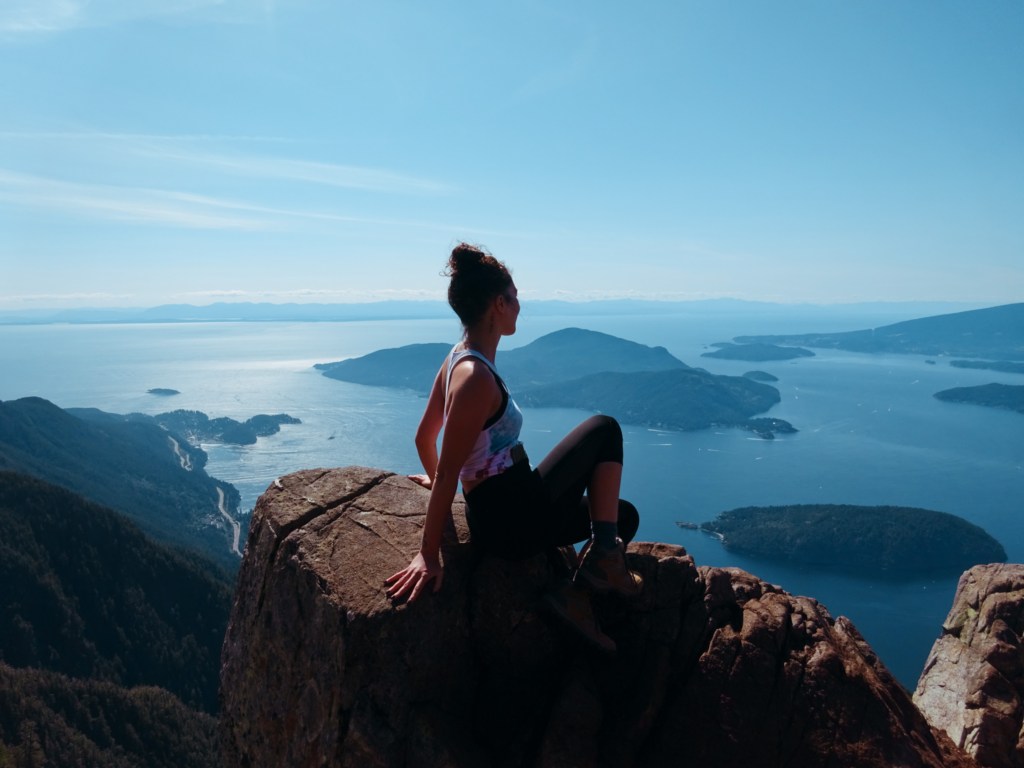 hike in Vancouver British Columbia St Mark's Summit Canada