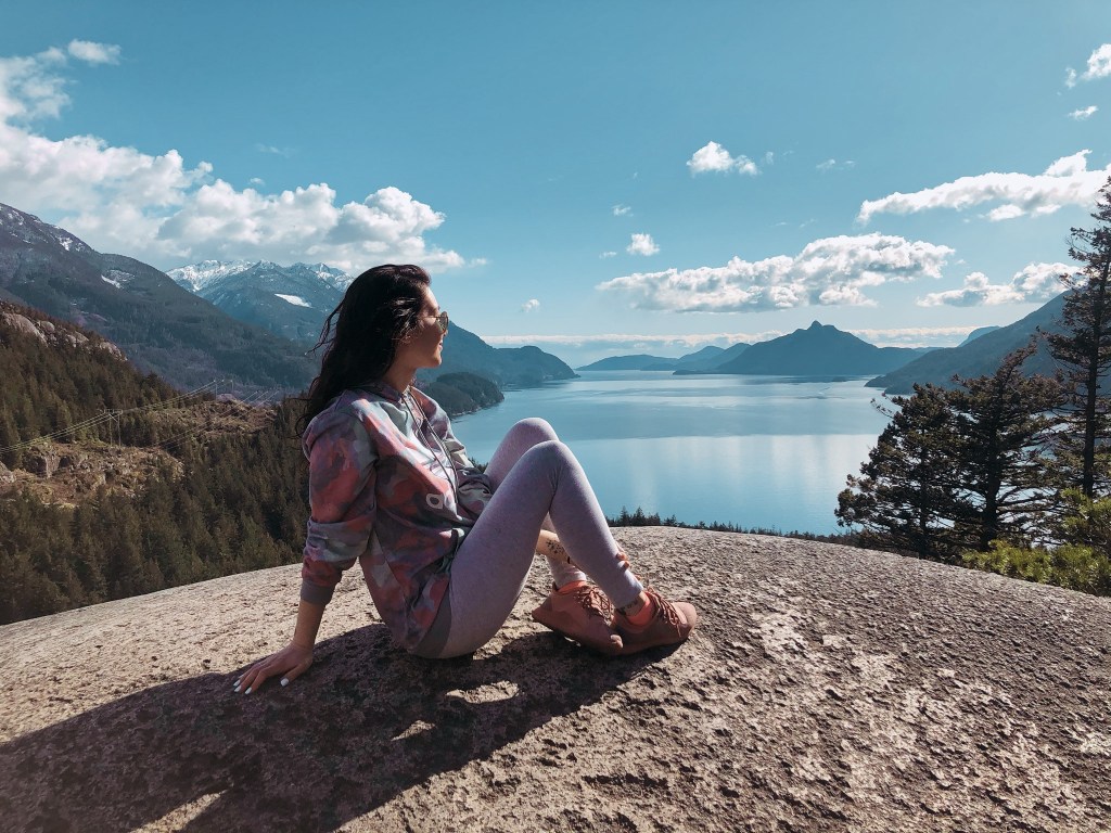 hike in Vancouver British Columbia Murrin Provincial Park Canada