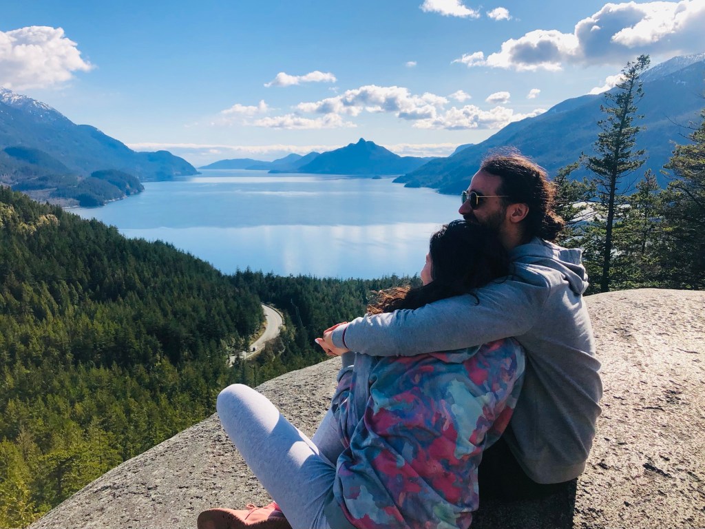 hike in Vancouver British Columbia Murrin Provincial Park Canada